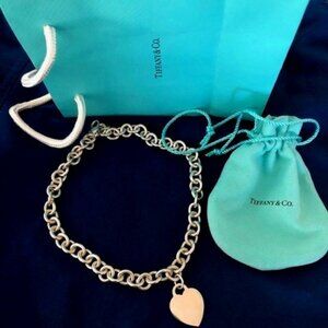 Tiffany Heart Tag Choker - Very Unique!